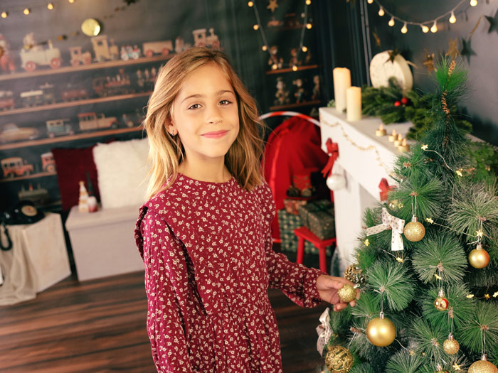 Sesión de Fotos de Navidad infantil en Yuncos Numancia de la Sagra Illescas