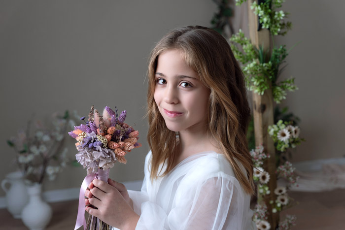 Sesión de fotos de comunión en Yuncos Illescas y la Sagra