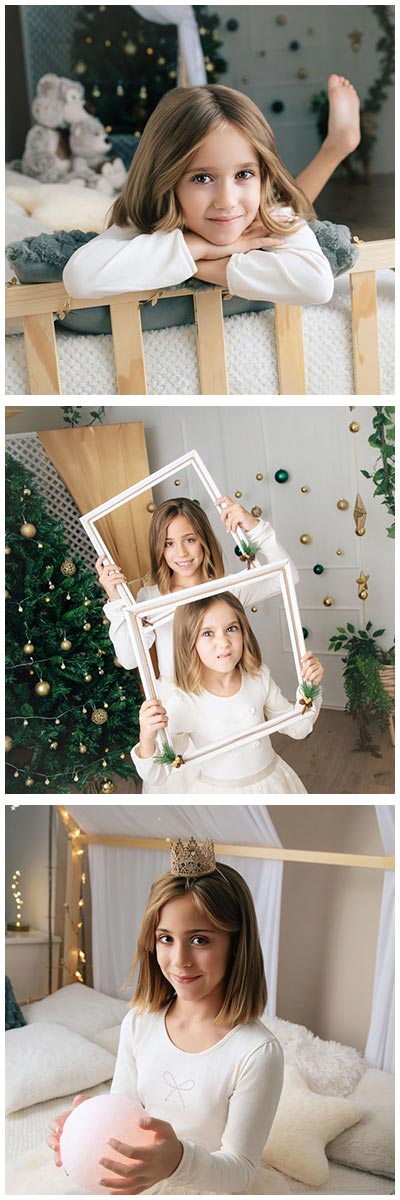 Sesión de Fotos de Navidad infantil en Yuncos Numancia de la Sagra Illescas