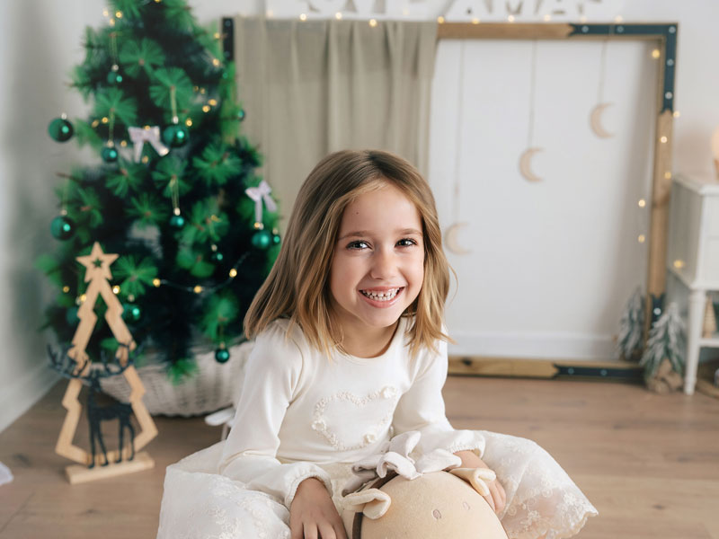Sesión de Fotos de Navidad infantil en Yuncos Numancia de la Sagra Illescas