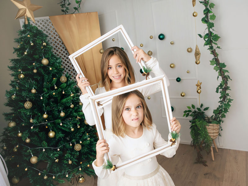 Sesión de Fotos de Navidad infantil en Yuncos Numancia de la Sagra Illescas